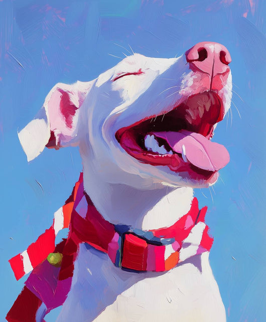 Smiling pup